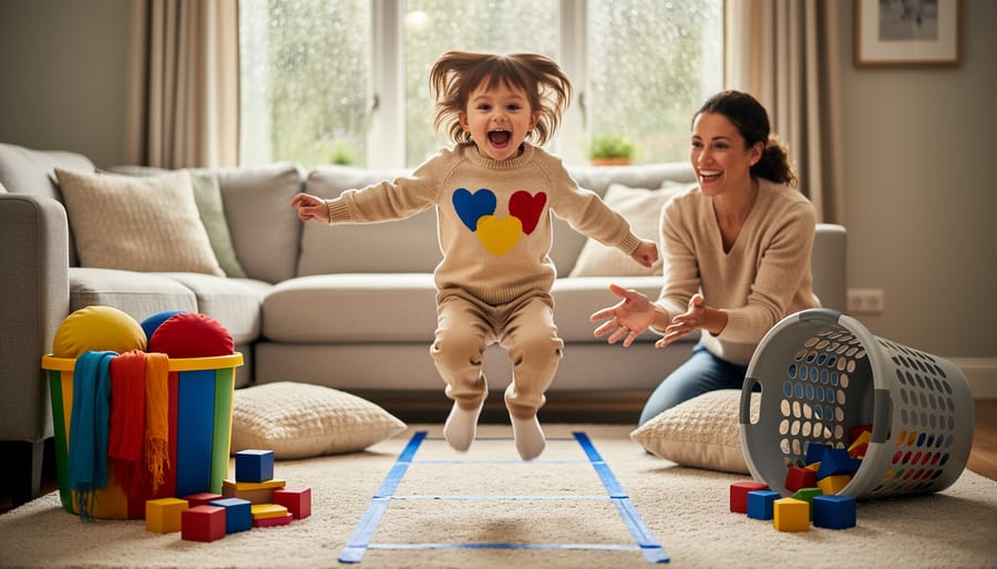 Turn a Rainy Day Into Learning Fun: Indoor Games That Keep Preschoolers Moving