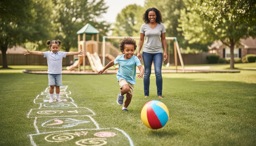 8 Fun Outdoor Games for 4 and 5 Year Olds That Build Confidence and Coordination